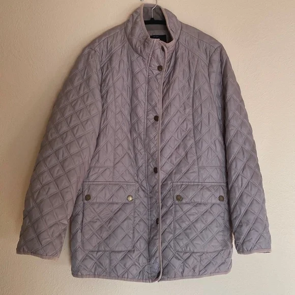 Lucky extra large puffer jacket coat taupe grey - Picture 1 of 4